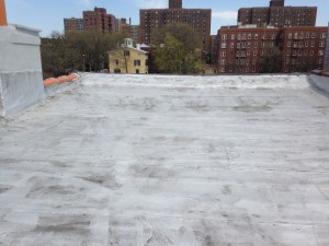 Brooklyn Brownstone Flat roof