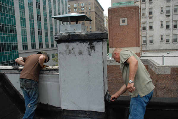 Chimney in Manhattan for a Brownstone