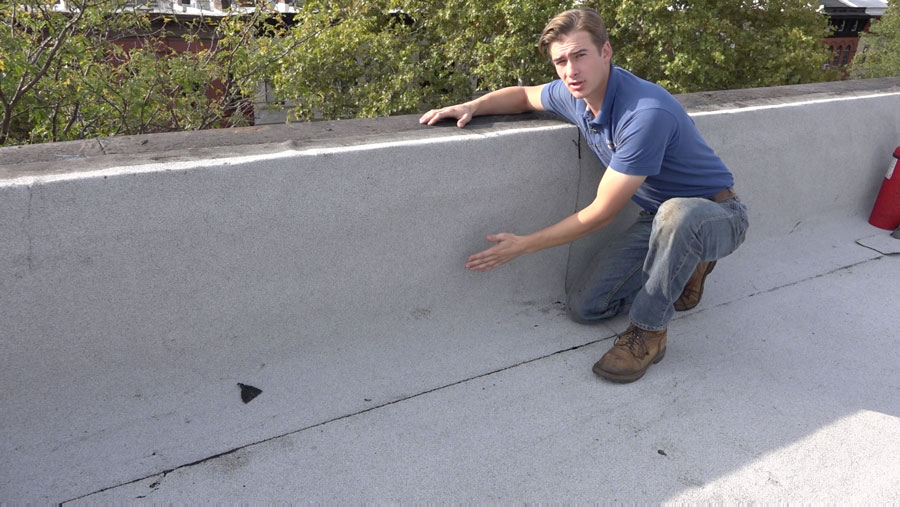 Walk around on the roof and inspect every detail and see if you missed anything Walk around on the roof and inspect every detail and see if you missed anything