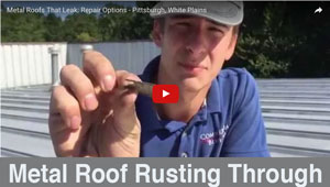 Metal Roof Rusting Through - Almost any metal roof can be recovered or repaired - Watch this video