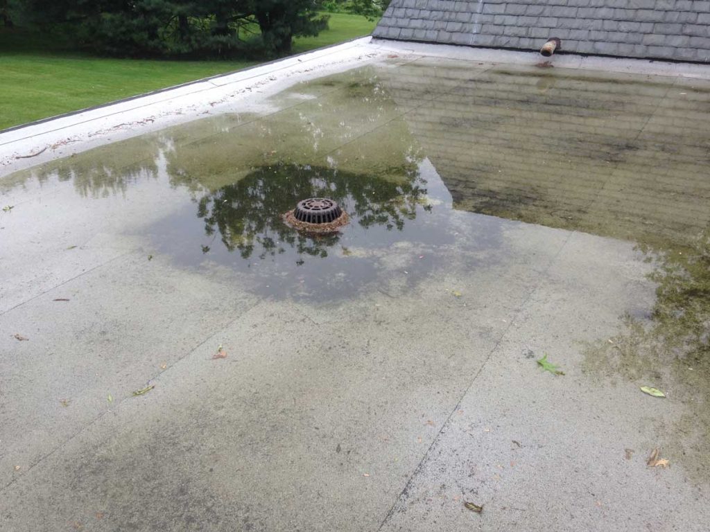 Leak Repairs on a flat roof